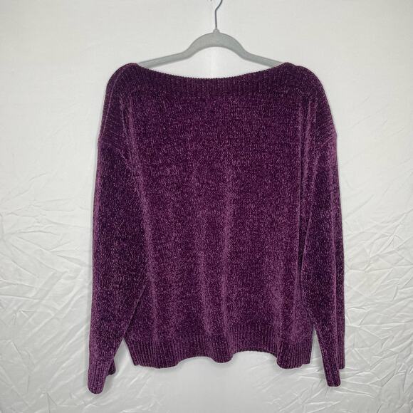 Tommy Bahama Womens Purple Sweater Size XL - Picture 4 of 4